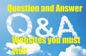 High PR Question and Answer Websites List