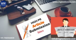 HIGH PR ARTICLE SUBMISSION SITES