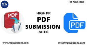 HIGH PR PDF SUBMISSION SITES