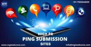 HIGH PR PING SUBMISSION SITES