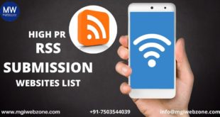 HIGH PR RSS SUBMISSION WEBSITES LIST