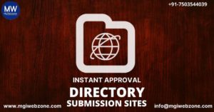 INSTANT APPROVAL DIRECTORY SUBMISSION SITES