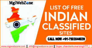List of Free Indian Classified Sites