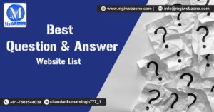 Best Question and Answer Websites List