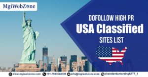 Dofollow High PR USA Classified Sites List